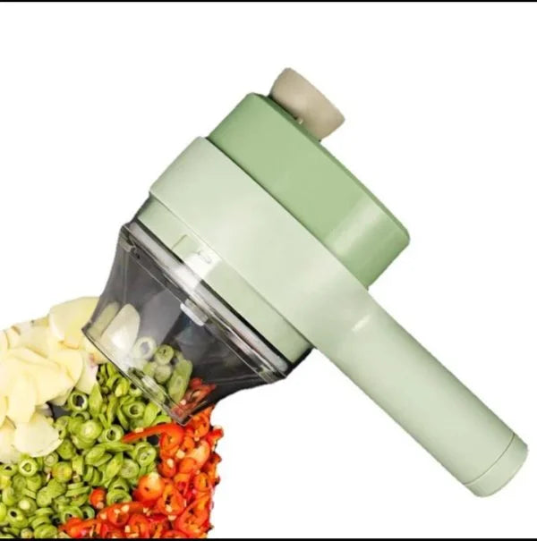 Electric Handheld Hammer Multi Function Vegetable Cutter Set