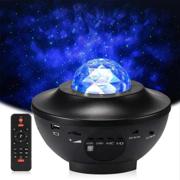 Galaxy Star Projector Lamp Led Universe (double Speaker)