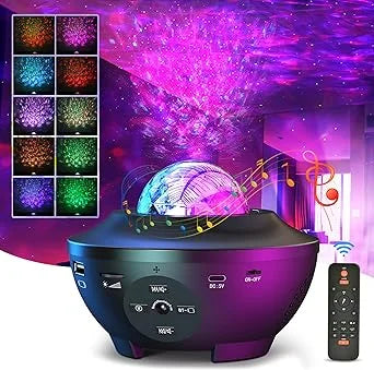 Galaxy Star Projector Lamp Led Universe (double Speaker)