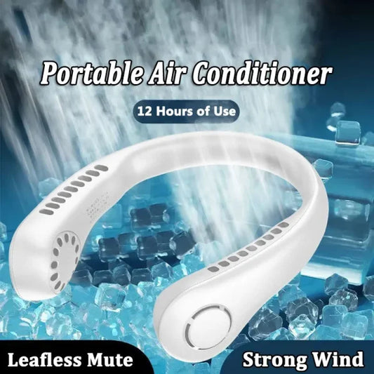 Portable Air Hanging Rechargeable Neck Fan